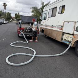 Rv Motorhome Drenamos Tanque Del 1 Y Del 2 Adomicilio 