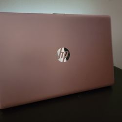 HP Pavilion 17.3" Rose 😃 Gold Pink Laptop 8GB 500GB SSD  Ryzen 3
