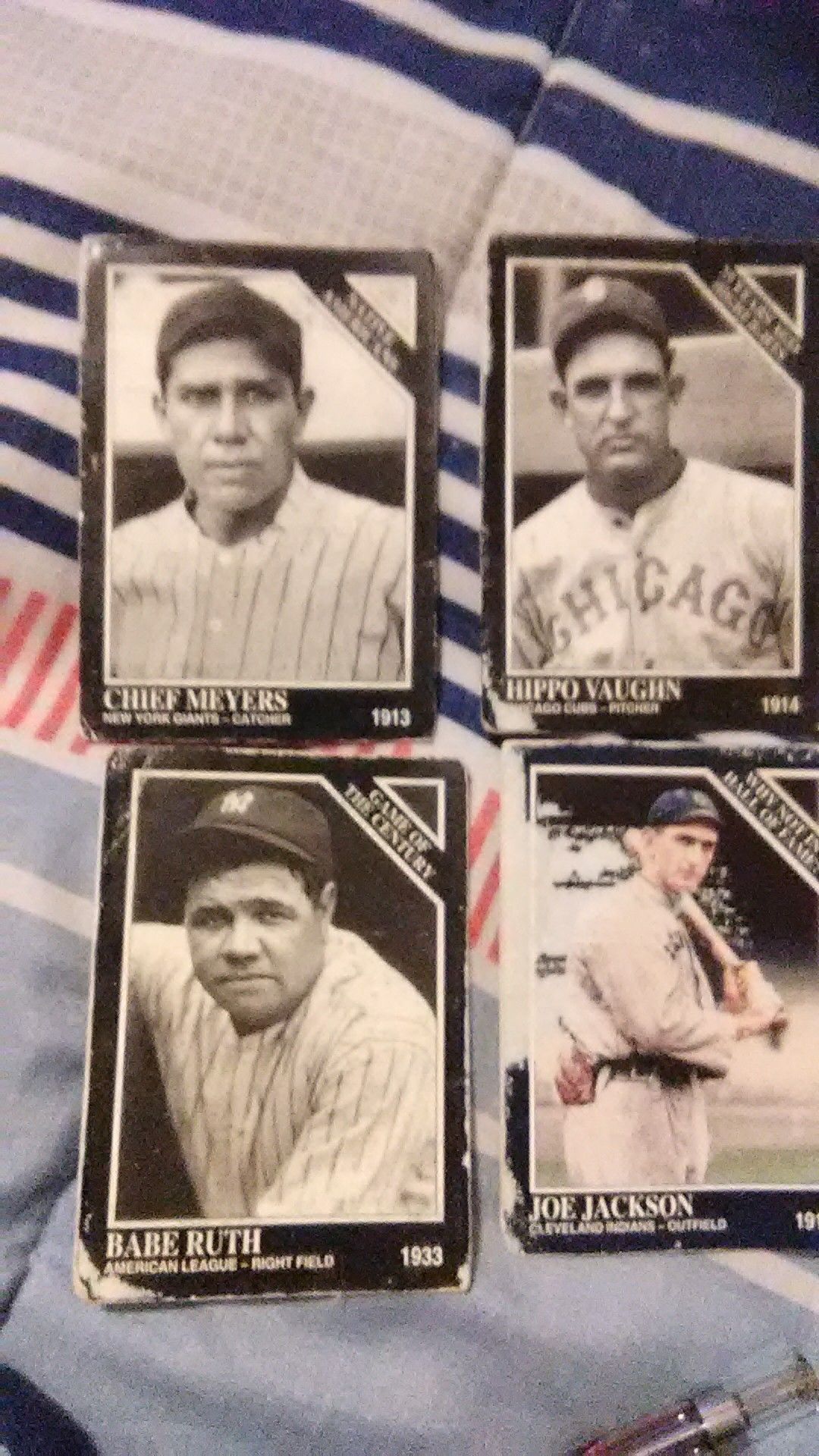 Baseball cards