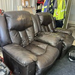 Used Leather Recliner