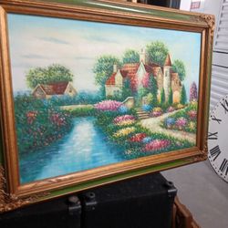 Oil On Canvas Painting 