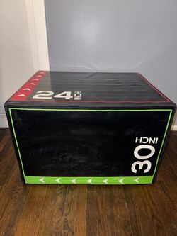 3-in-1 Soft Foam Plyometric Jump Box 20” 24” 30” Plyo Box CrossFit Gym