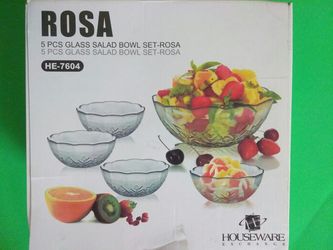 Bowl Salad, ROSAHE Elegant All Purpose Round Serving