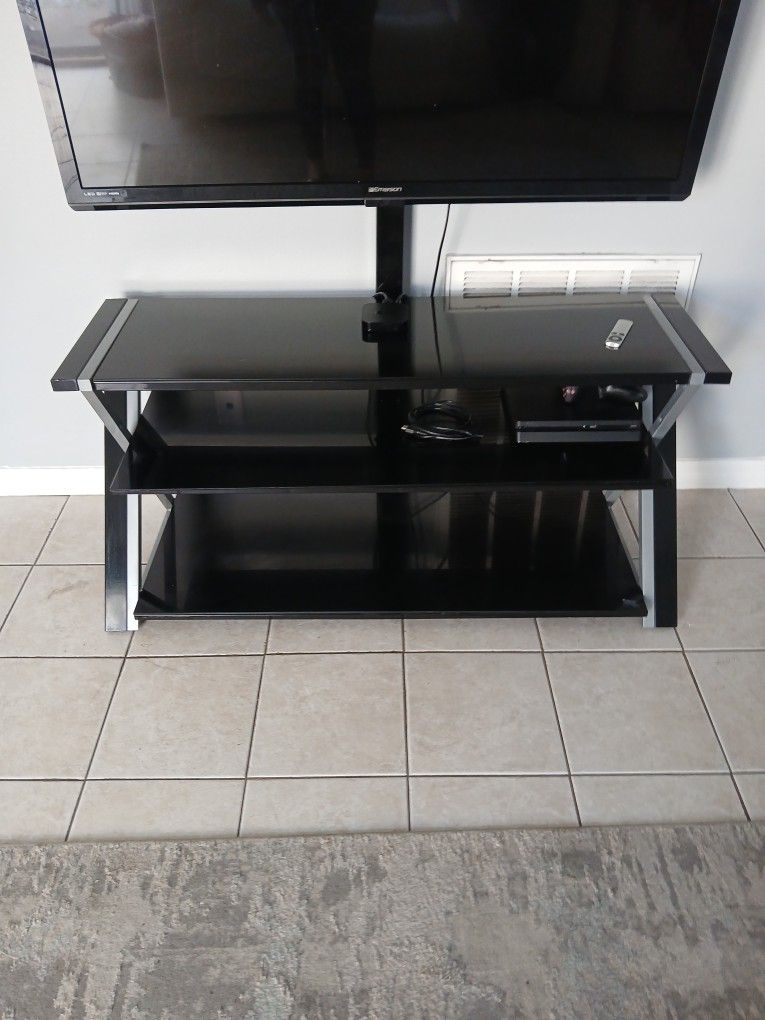 TV Stand and TV Included With Apple TV