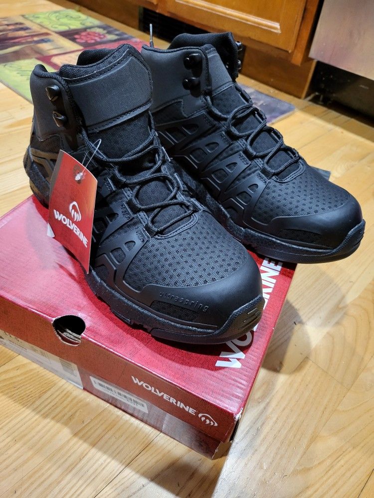 wolverine men's rev durashocks construction boot