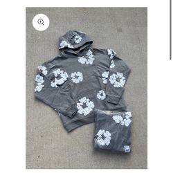 Denim Tears Hoodie Grey 