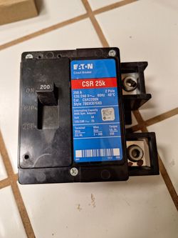 Eaton 200amp Main Breaker 