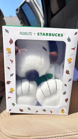 Peanuts x Starbucks Snoopy Plush