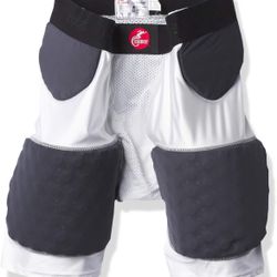 Cramer Hurricane 5 Pad Football Girdle, with Thigh, Hip and Tailbone Pads, Breathable Fabric, Football Gear, Foam Padding for Extra Protection, Footba
