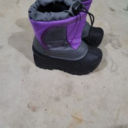 Child Snow Boots Worn Once