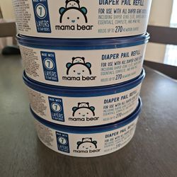 Diaper Pail Refill 4pck