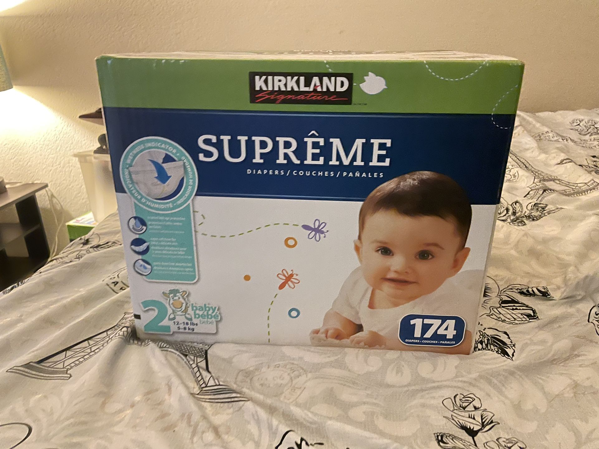 Kirkland Diapers - Size 2 - 174 Count