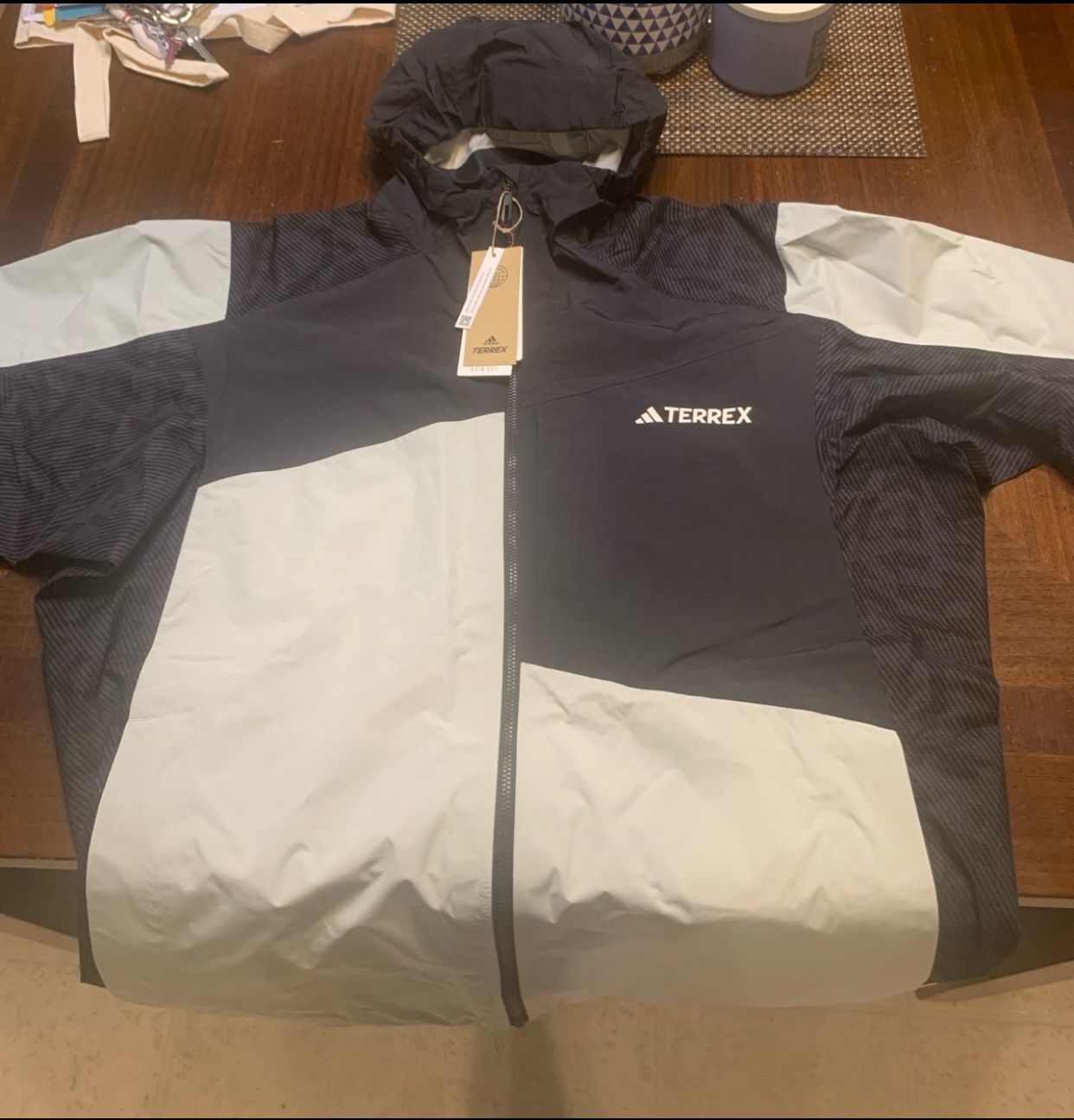 Adidas TerreX lightweight rain coat