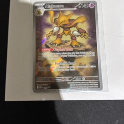 Alakazam Promo Mega Evolutions 