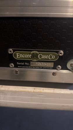 Encore A&S Case Co. Road Case