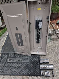 Eaton 150 amp panel box + breakers