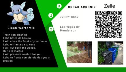 Labado de botes de basura