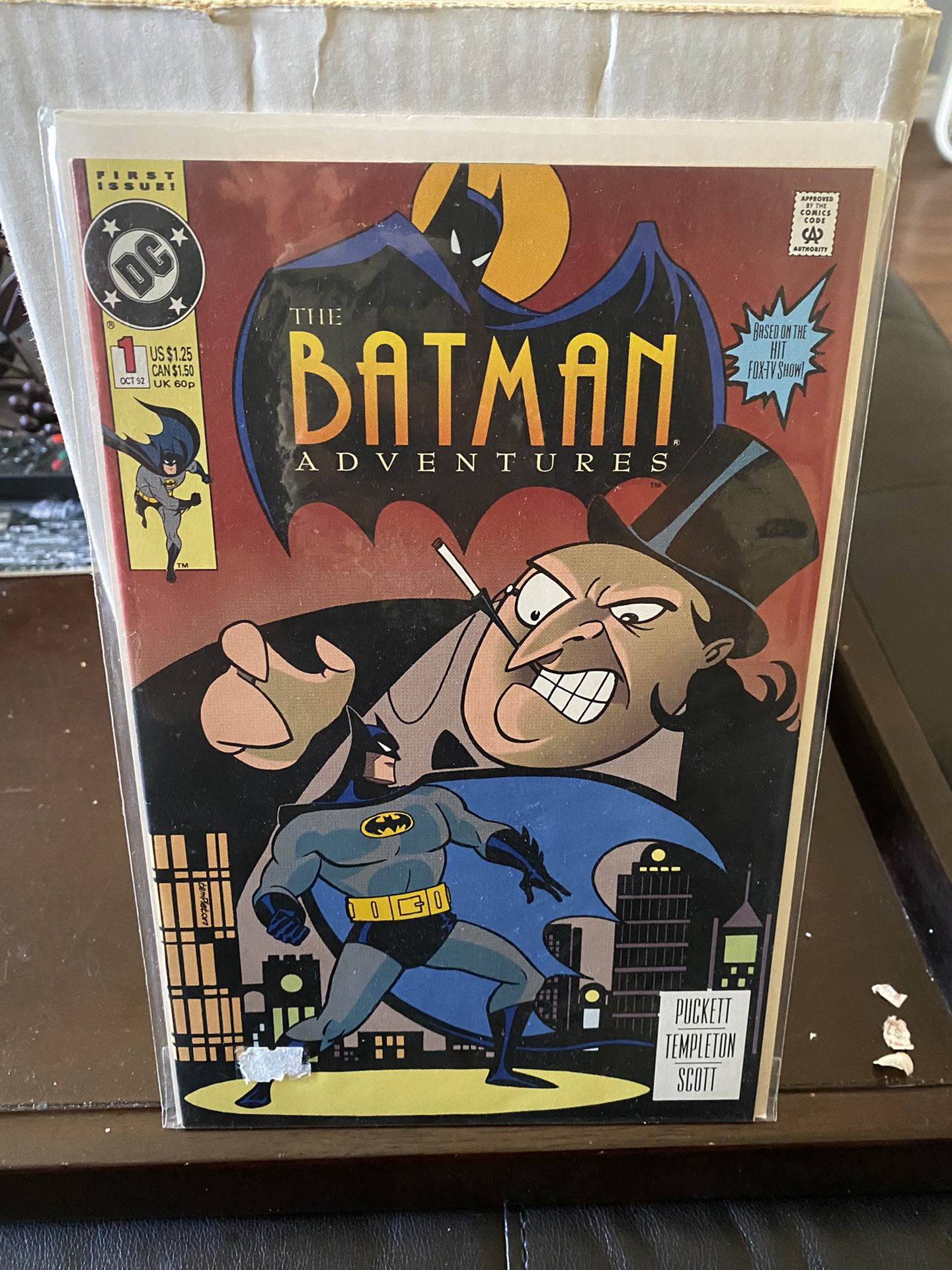 The Batman Adventures #1 (1992) DC Comic Book Penguin Cover Animated NM-