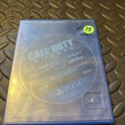 Call of Duty Ghosts Ps4
