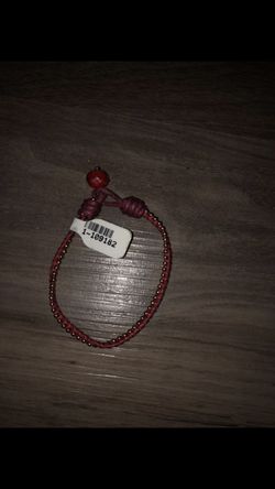NWT “ELEGANT RED BEADED” BRACELET