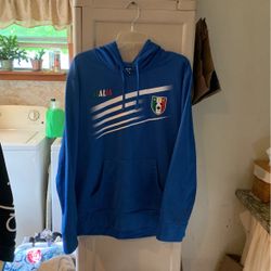 Italy/Italia Soccer Lightweight Hoodie