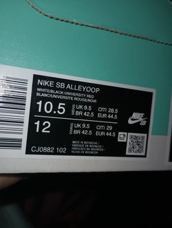 Nike SB Alleyoop 10.5 Mens