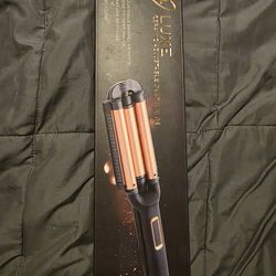 ion luxe adjustable deep waver