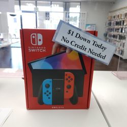 Nintendo Switch OLED New Gaming Console - PAYMENTS AVAILABLE With $1 DOWN - NO CREDIT NEEDED