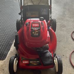 Toro Self-Propelled Mower Runs Great