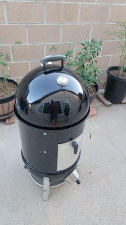 Weber Smokey Mountain 18” WSM – Temp Controller + Hunsaker Upgrades – Loaded
