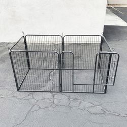 $85 (Brand New) Heavy duty 32” tall x 32” wide x 6-panel pet playpen dog crate kennel exercise cage fence 