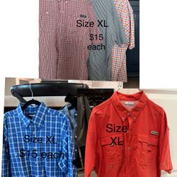 XL Men’s Shirts