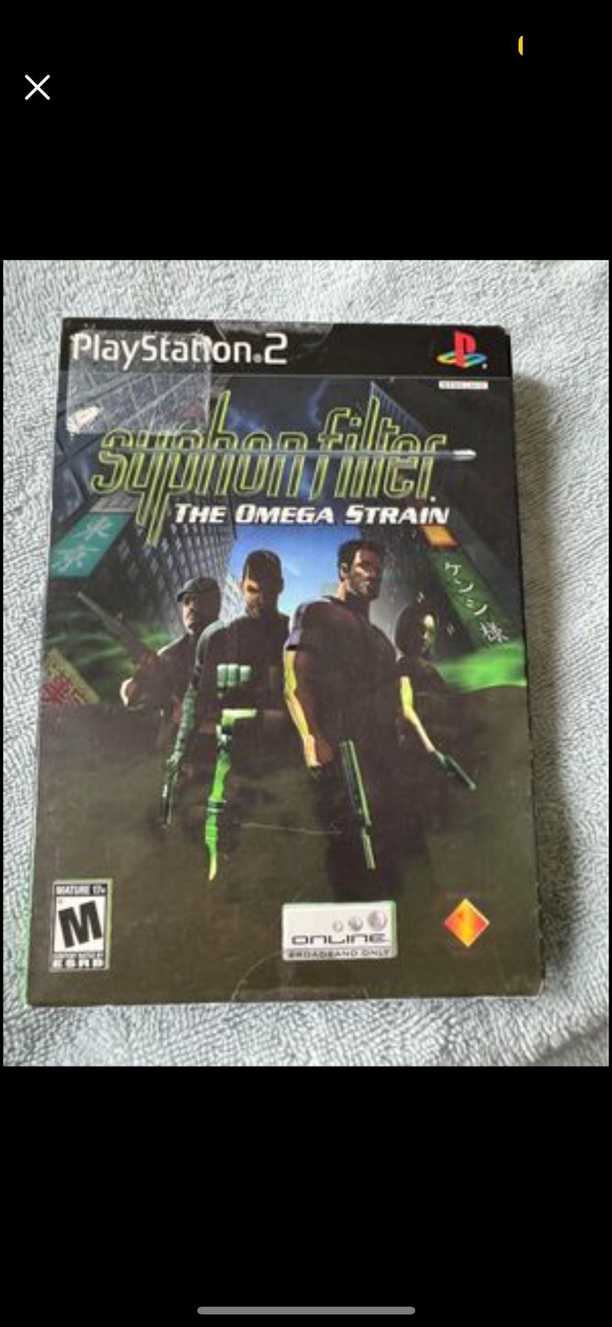 Syphon Filter The Omega Strain for PlayStation 2 PS2 New sealed video game
