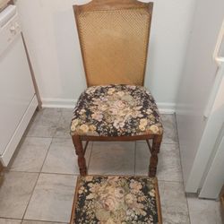 Antique Chair And Stool