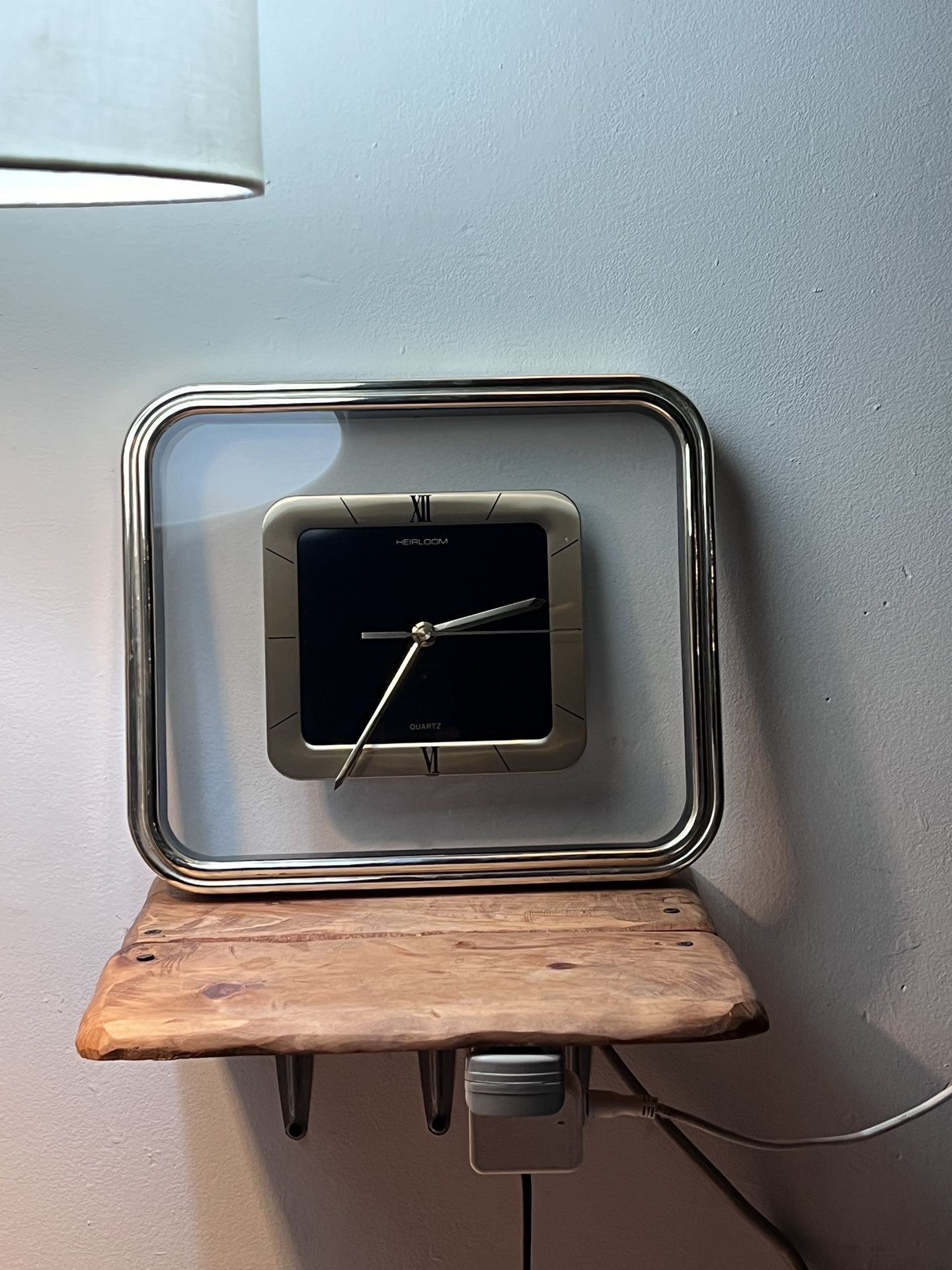 dynasty Transparent wall Clock Antique Retro Modern Design