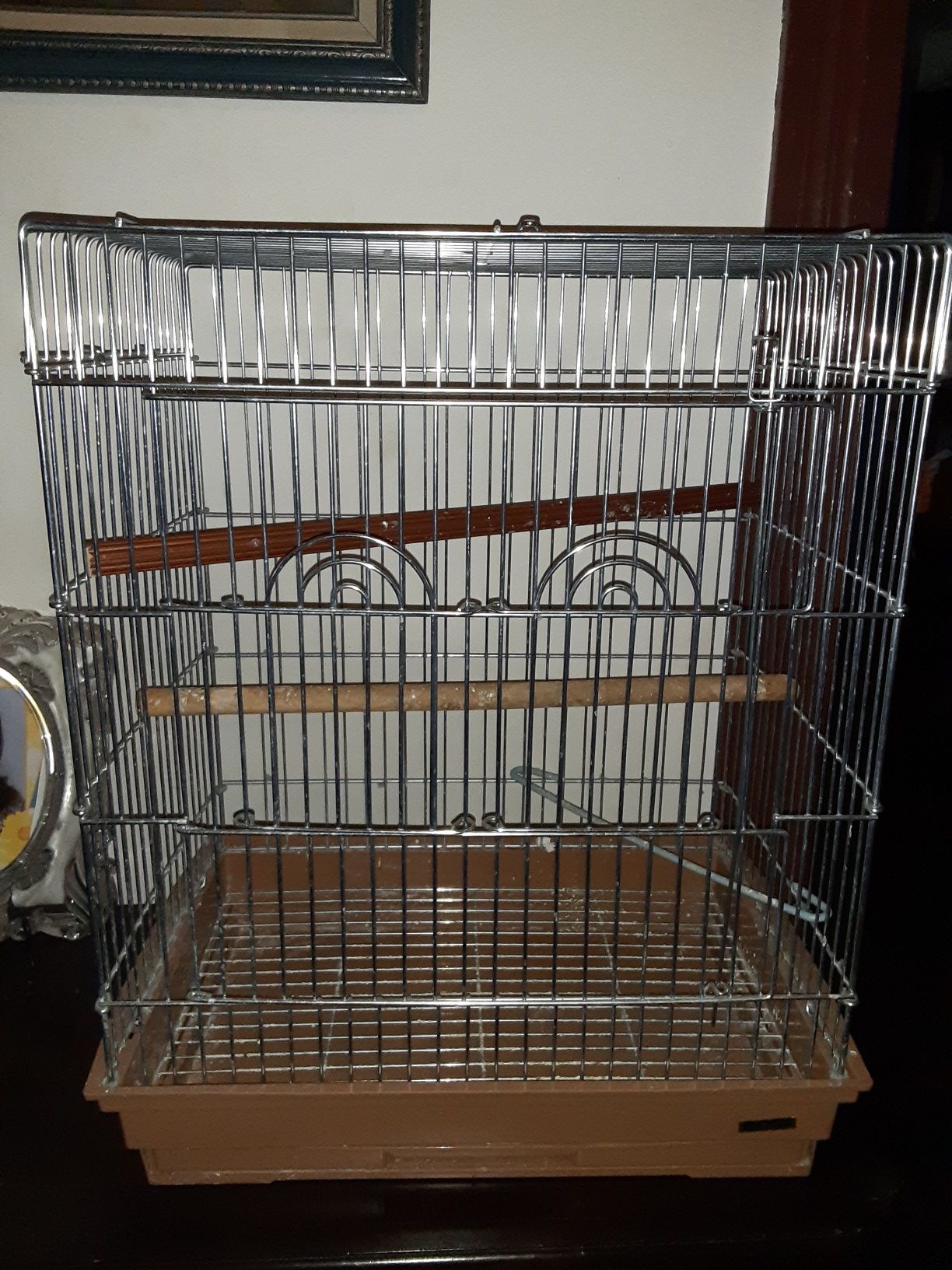 Nice cage for big bird
