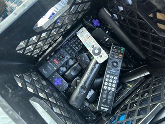 Mixed Lot of TV Remote Controls