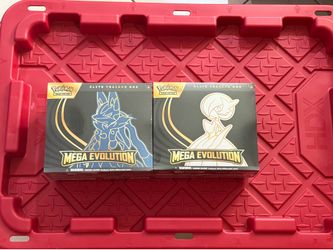 Mega Evolution etb gardevoir lucario