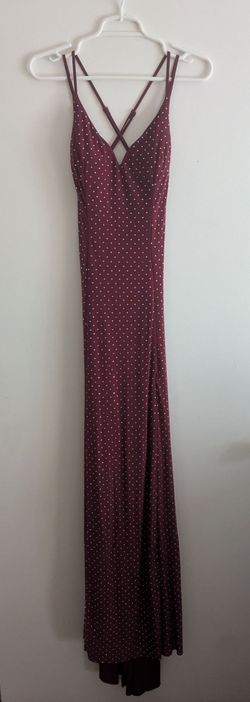 Wine colored Windsor dress