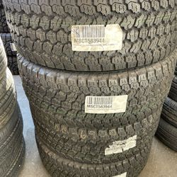 Set 265/60/18 Goodyear AT New Mounted And Balanced