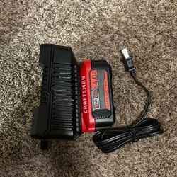 Craftsman V20 4 AH Battery+charger 