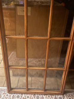 Window replacement for exterior door