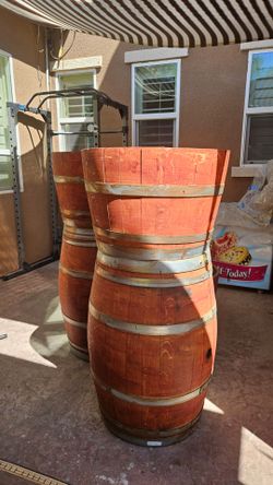 Wine Barrels From Napa Valley