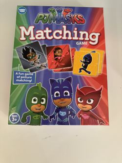 Memory Matching Game PJ Mask