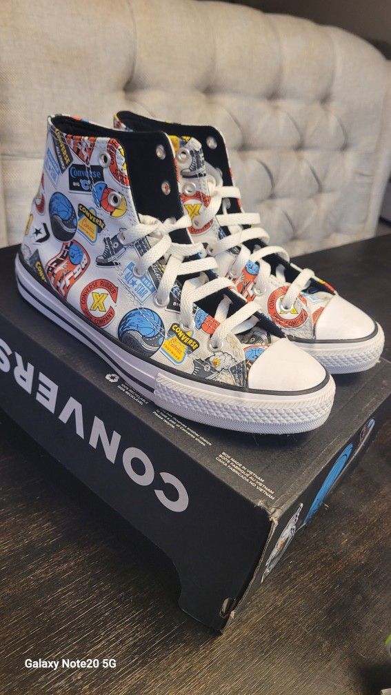 Nike x Converse Jump Ball All Star High Top 672449C 'Jump Ball' Size 5.5  NIB Retro