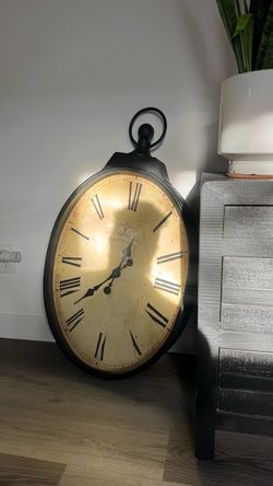 Large wall clock