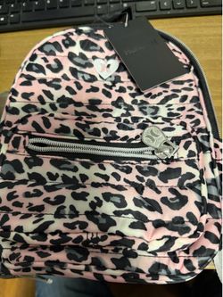 Hurley mini backpack (pink leopard)