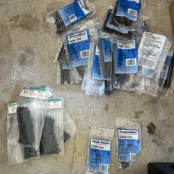 Brand New. 32 Bags Of Zip Ties.