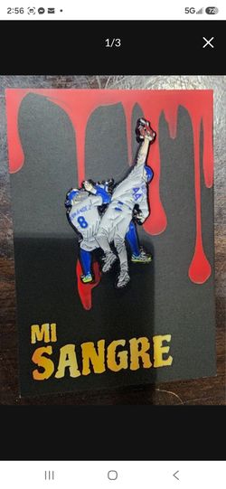 MLB The Catch Los Angeles Dodgers Kike/Pages Enamel Pin
