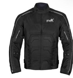 HWK Motorcycle jacket black Size L men’s